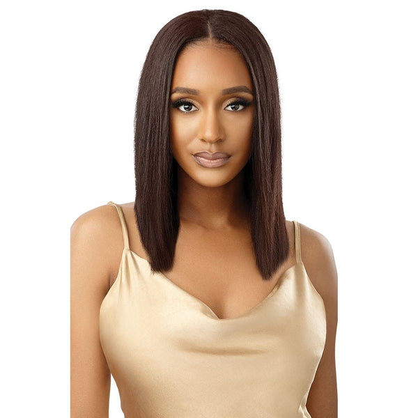 Outre Mytresses Gold Label Leave Out Human Hair Wig - Hh-dominican Straight 14