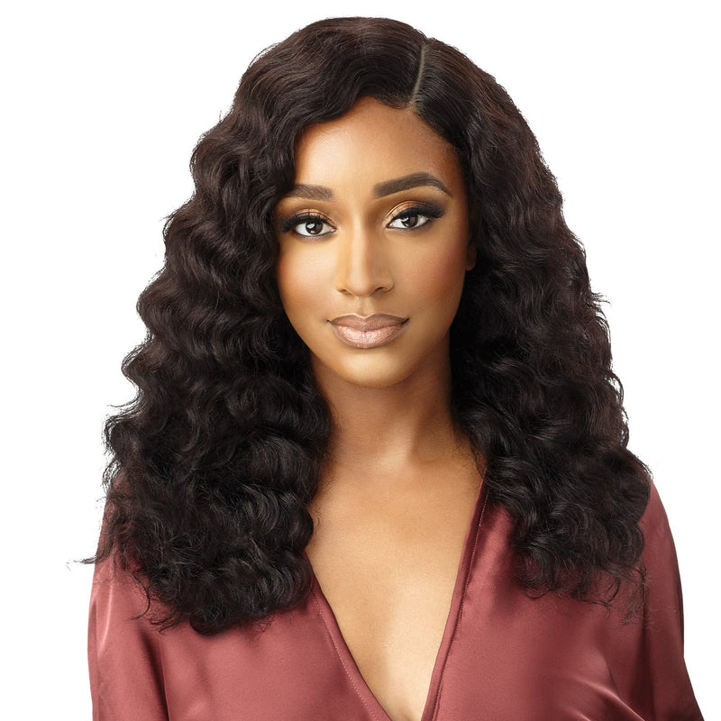 Outre Mytresses Gold Label Blowout Human Hair Hd Lace Front Wig - Hh-loose Deep 20