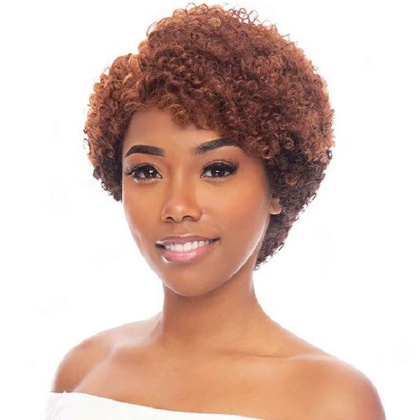 The Wig Black Pink 100% Brazilian Virgin Remy Hair Hd Lace Front Wig - Hhbl.3c