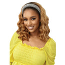 Outre Converti Cap Synthetic Wig - Hollywood Waves