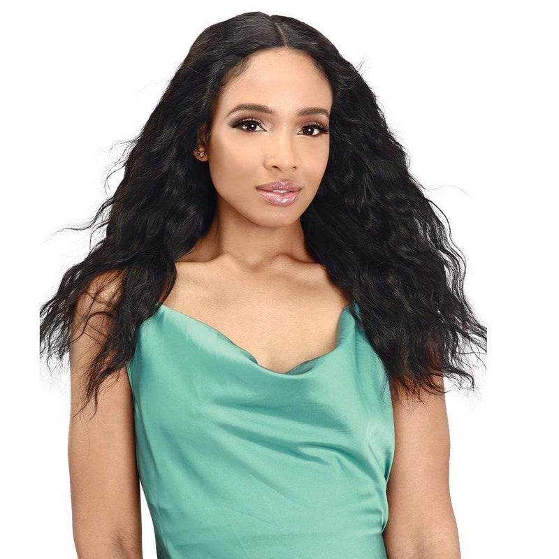 Zury Sis Brazilian Human Hair Wet & Wavy Hd Lace Front Wig - Hrh-only Ww Lace Ocean