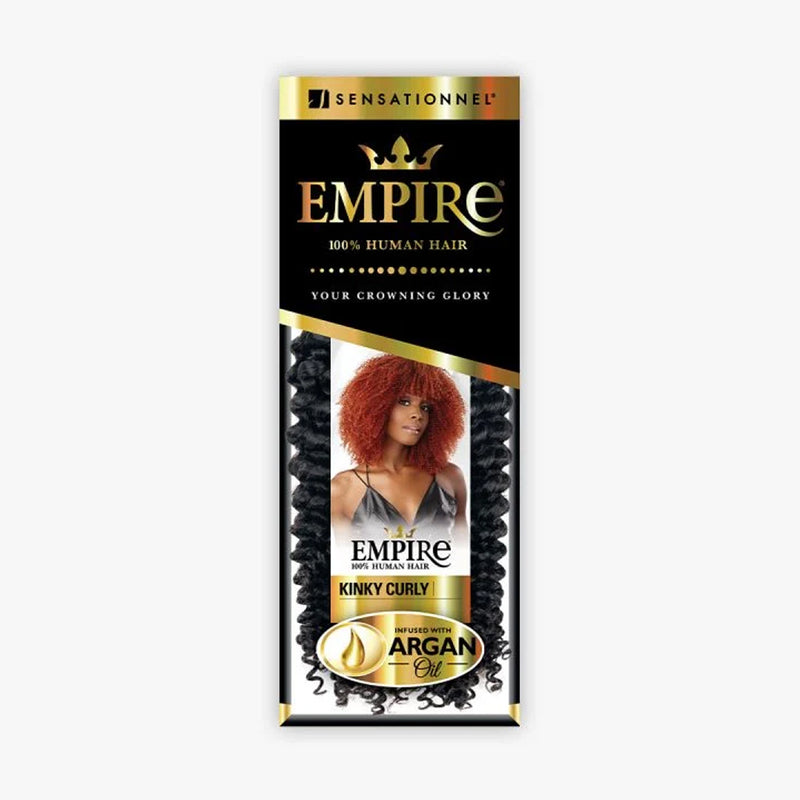 Sensationnel 100% Human Hair Weave Empire Kinky Curly 10"