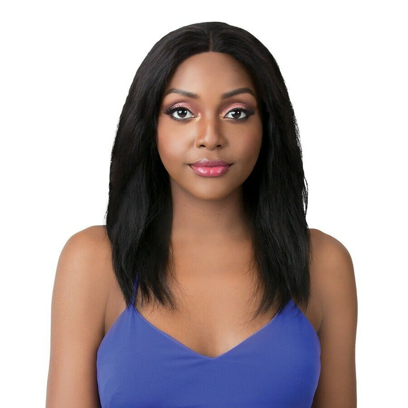 It's A Wig Human Hair Salon Remi Swiss Lace Front Wig - Hh S Lace Wet N Wavy Deep