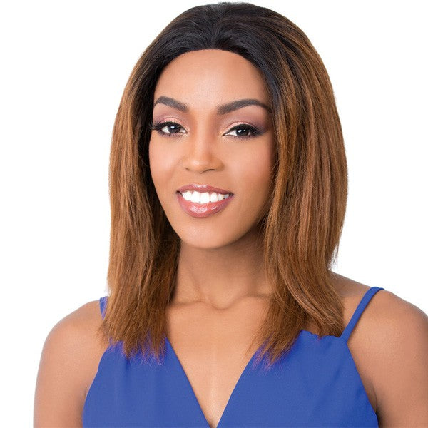 It's A Wig Human Hair Salon Remi Swiss Lace Front Wig - Hh S Lace Wet N Wavy Jerry