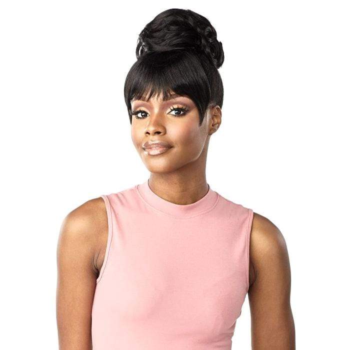 Sensationnel Synthetic Hair Instant Bun With Bang - Ila