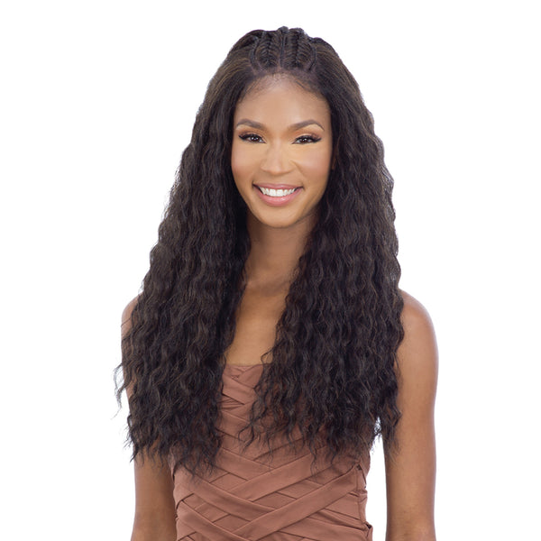 Mayde Beauty Synthetic Pre-braided Lace Front Wig - Iris