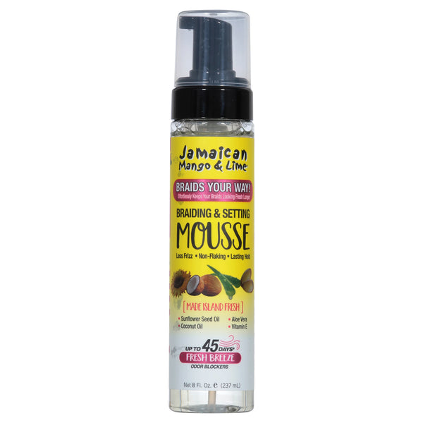 Jamaican Mango & Lime Braids Your Way - Braiding & Setting Mousse 8oz