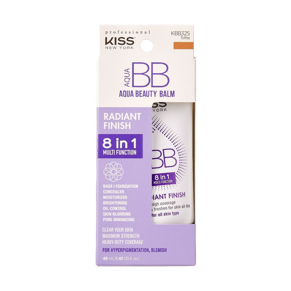 Kiss_New York Cover Care Aqua Bb Balm - Toffee