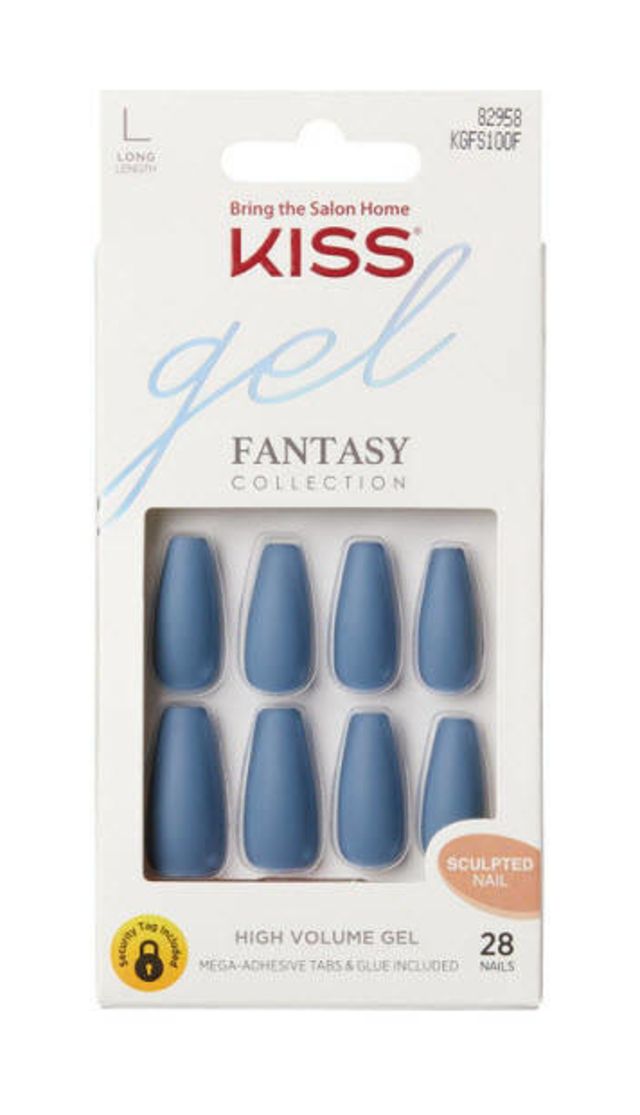 Kiss Fantasy Collection Sculpted High Volume Gel Nails - Sunshine Beauty