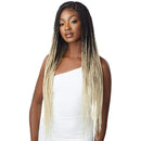 Outre Pre-braided Synthetic Hd Lace Front Wig - Knotless Square Part Braids
