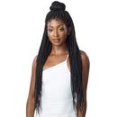 Outre Pre-braided Synthetic Hd Lace Front Wig - Knotless Square Part Braids
