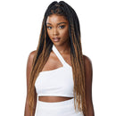 Outre Pre-braided Synthetic Hd Lace Front Wig - Knotless Triangle Part Braids