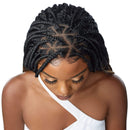 Outre Pre-braided Synthetic Hd Lace Front Wig - Knotless Triangle Part Braids