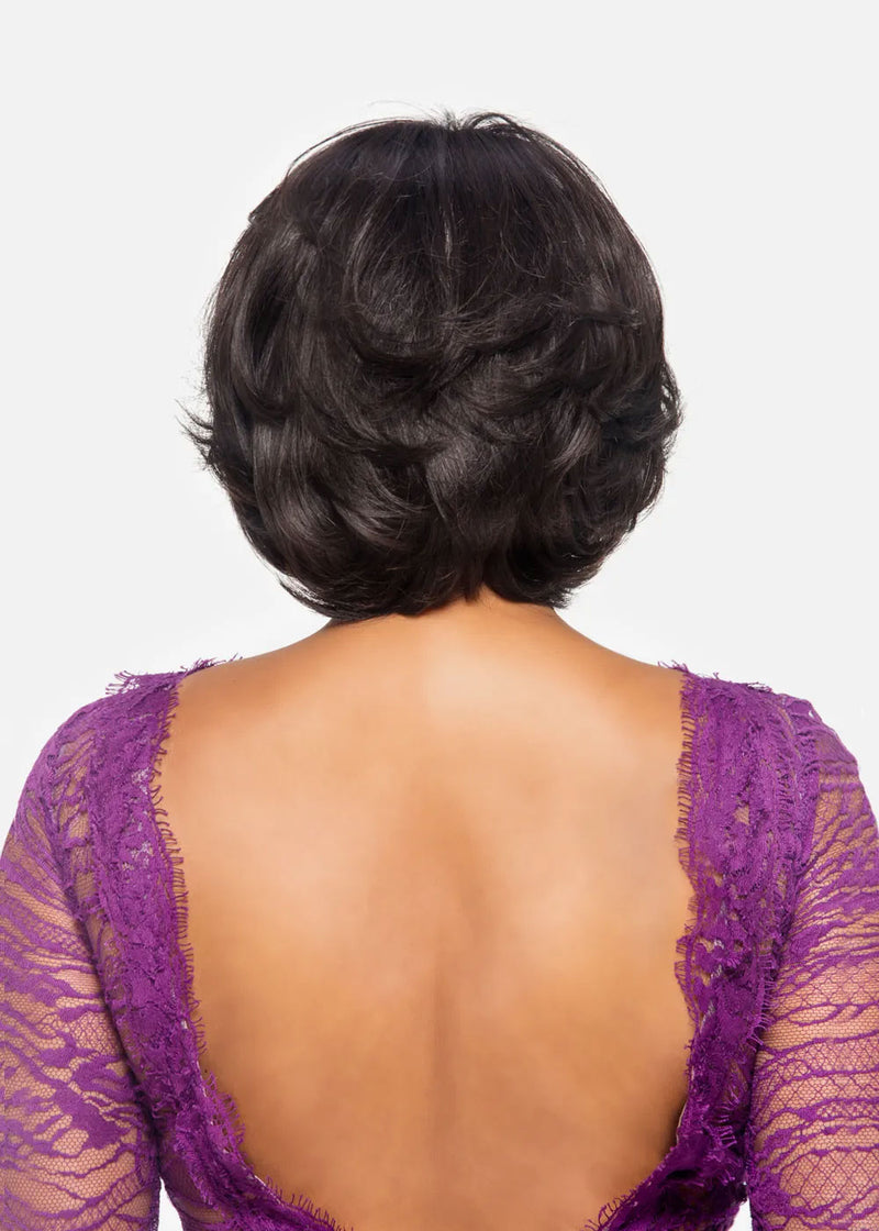 Kaia - Vivica A Fox Brazilian Remi 100% Human Hair Lace Front Wig Layered Bob