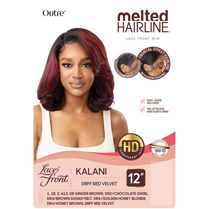 Outre Synthetic Melted Hairline Hd Lace Front Wig - Kalani
