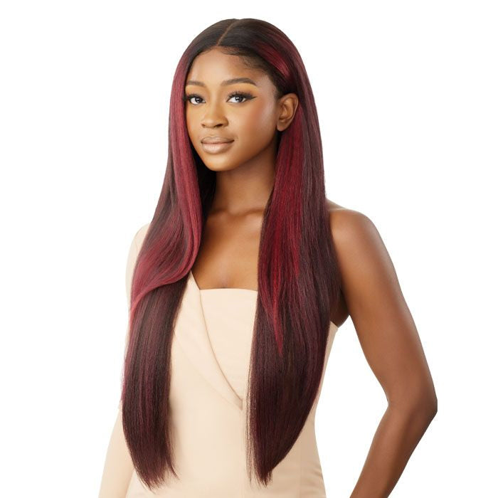 Outre Synthetic Melted Hairline Hd Lace Front Wig - Katika