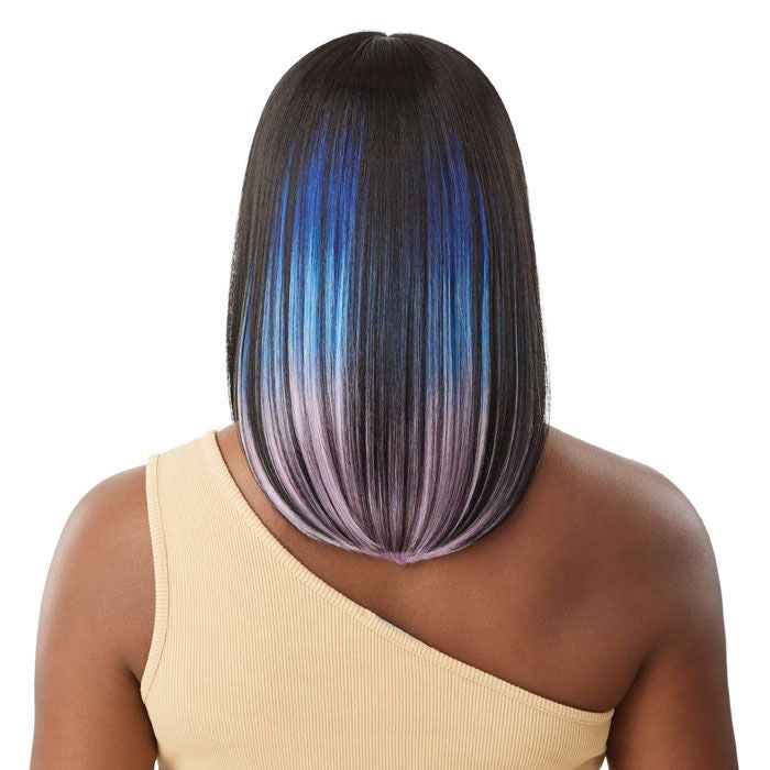 Outre Synthetic Color Bomb Hd Lace Front Wig - Kimia