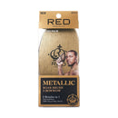 Red Premium Metallic Boar Brush