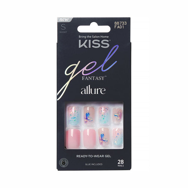 Kiss Gel Fantasy Allure Ready-to-wear 24 Nails