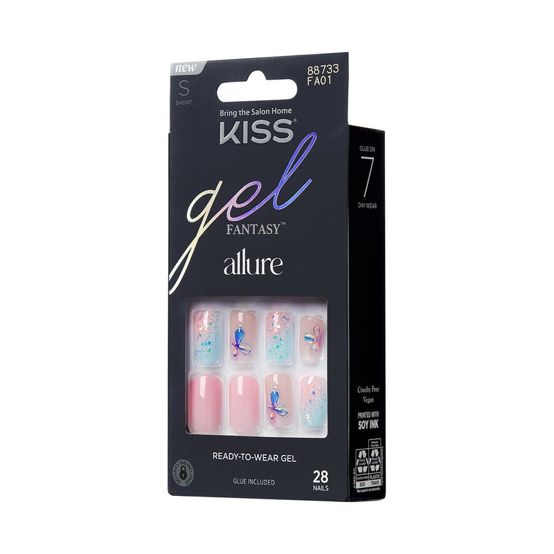 Kiss Gel Fantasy Allure Ready-to-wear 24 Nails