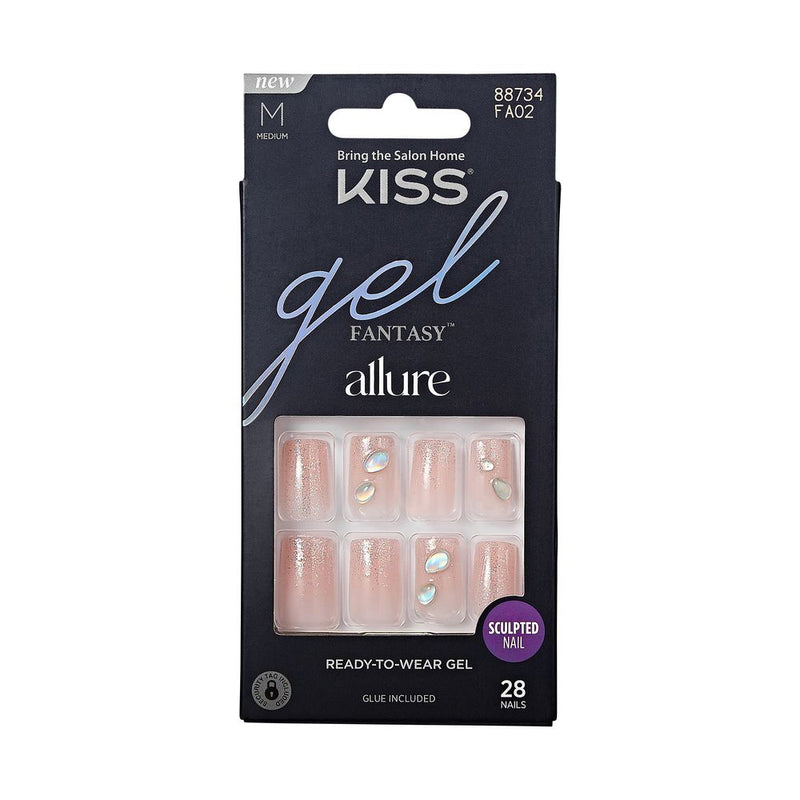 Kiss Gel Fantasy Allure Ready-to-wear 24 Nails