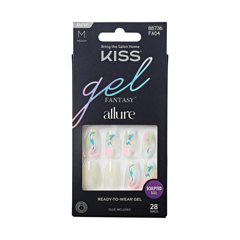 Kiss Gel Fantasy Allure Ready-to-wear 24 Nails
