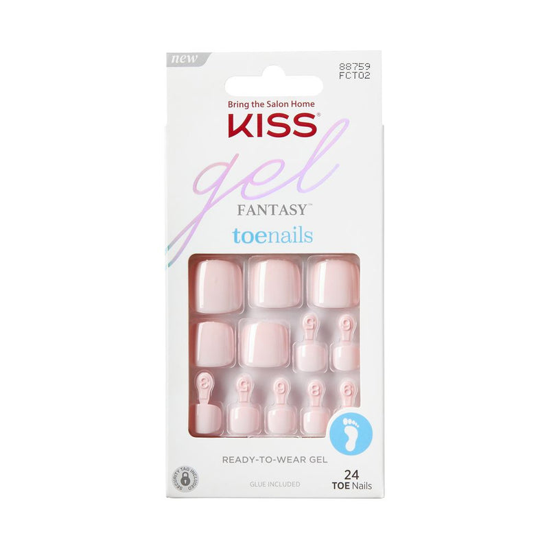 Kiss Gel Fantasy Ready-to-wear 24 Toenails