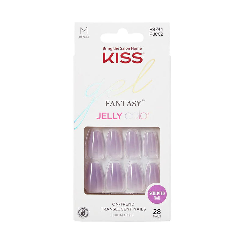 Kiss Gel Fantasy Jelly Color 28 Nails