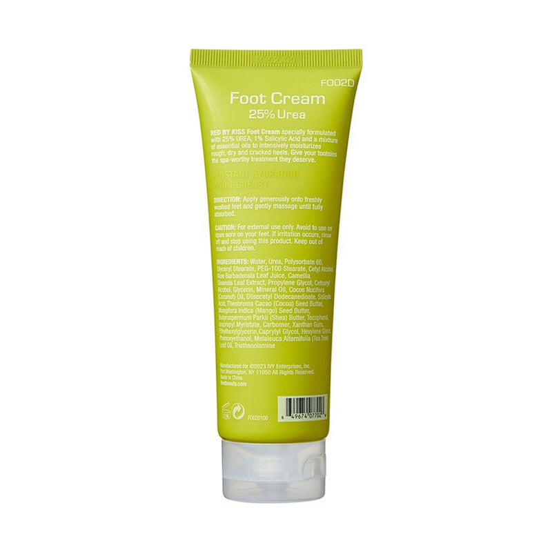 Red By Kiss 25% Urea Foot Cream 4.2oz