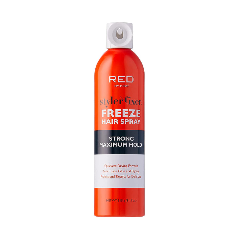 Red By Kiss Styler Fixer Freeze Hair Spray Strong Maximum Hold