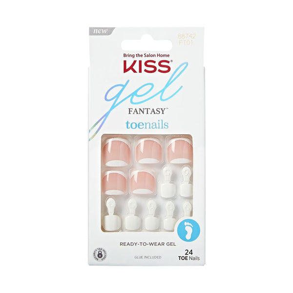 Kiss Gel Fantasy Ready-to-wear 24 Toenails