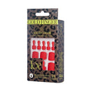 Gold Finger Solid Color Ready-to-wear 24 Toenails