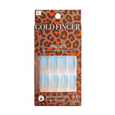 Gold Finger Trendy Ready-to-wear Gel 24 Nails - Head In The Clouds