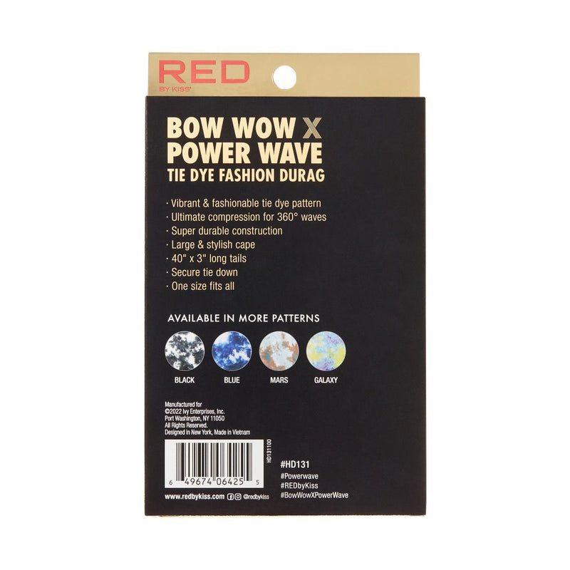 Red By Kiss Power Wave Fashion Durag