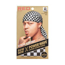Red By Kiss Power Wave Fashion Durag