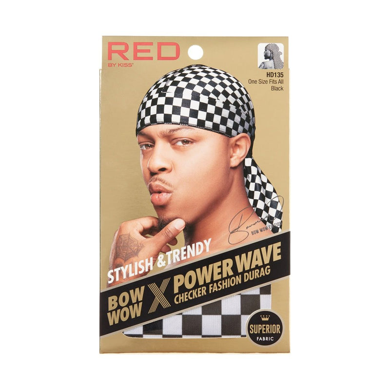 Red By Kiss Power Wave Fashion Durag