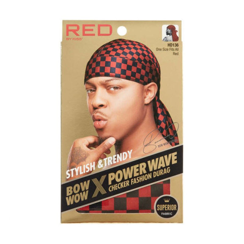 Red By Kiss Power Wave Fashion Durag