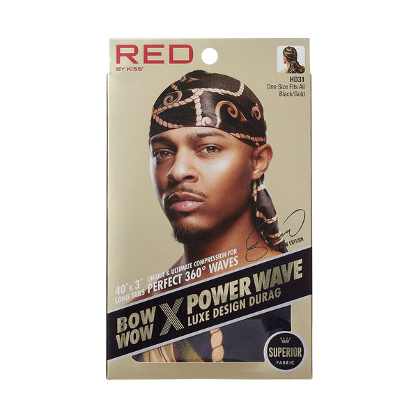 Red By Kiss Power Wave Luxe Design Durag