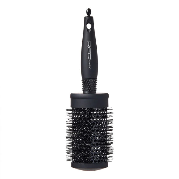 Red Heat-resistant Bristles Ceramic Round Brush 2 1/2"