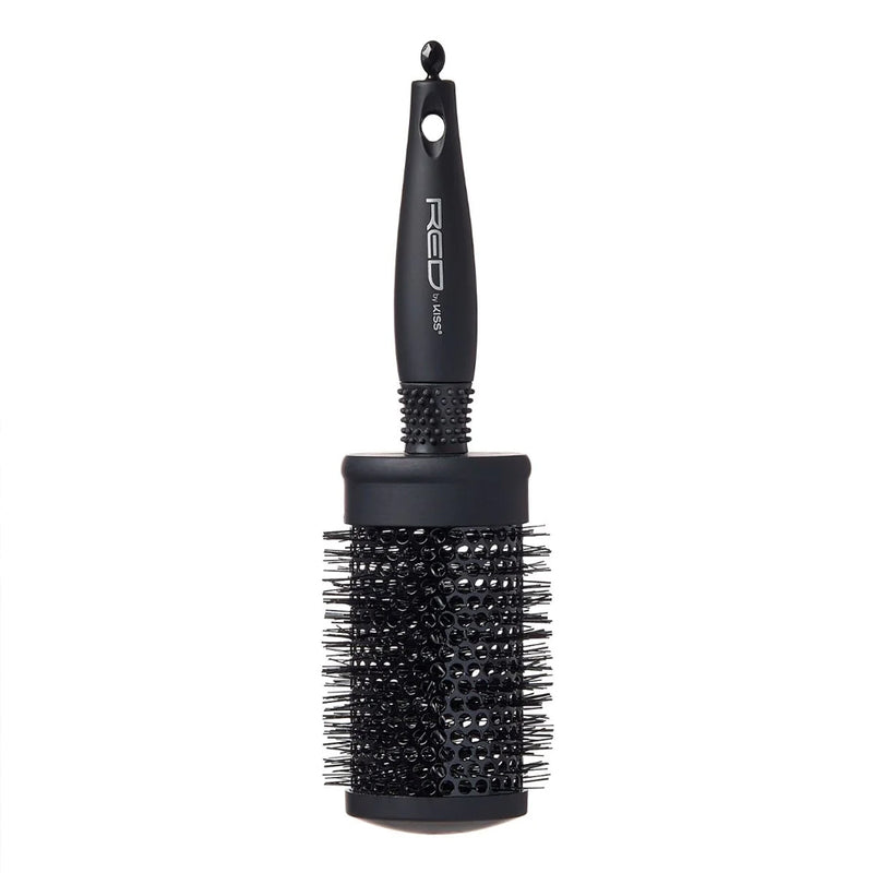 Red Heat-resistant Bristles Ceramic Round Brush 2 1/2"