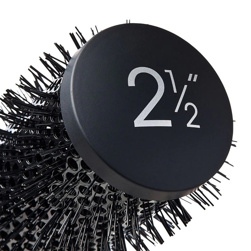 Red Heat-resistant Bristles Ceramic Round Brush 2 1/2"