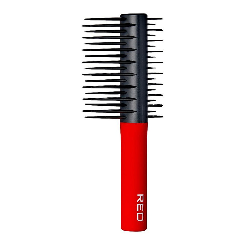 Red 2-in-1 Detangle Master Brush