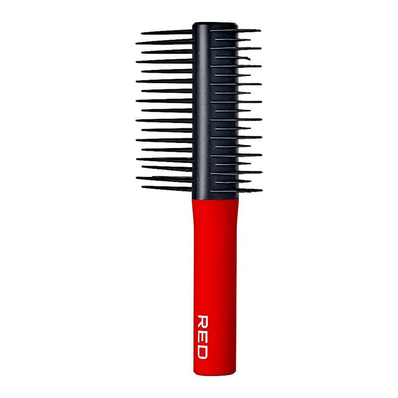 Red 2-in-1 Detangle Master Brush