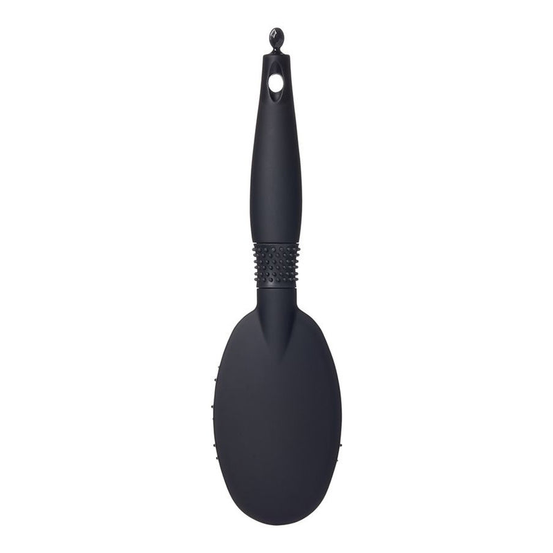 Red Blow Dry Friendly Silky Paddle Brush Oval