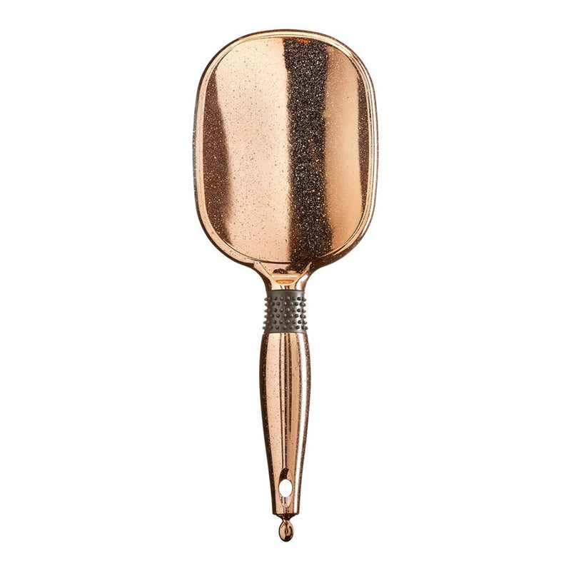 Red Blow Dry Friendly Lose Gold Paddle Brush Jumbo