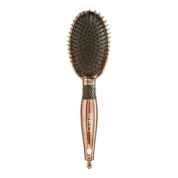 Red Blow Dry Friendly Lose Gold Paddle Brush Oval