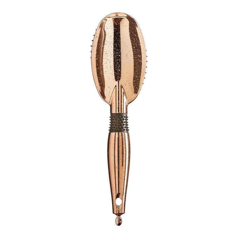 Red Blow Dry Friendly Lose Gold Paddle Brush Oval