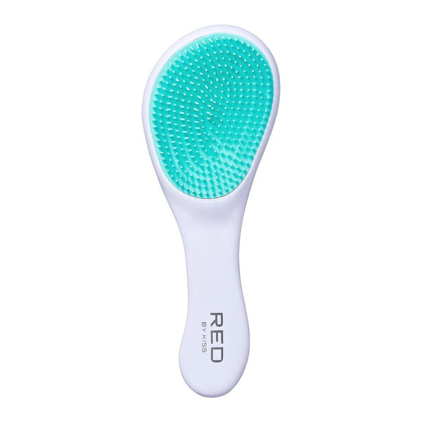 Red Easy Grip Derangle Brush Hand
