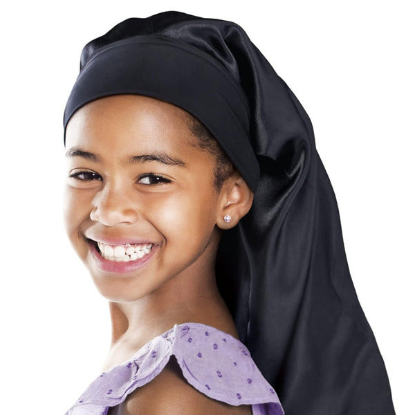 Red By Kiss Kids Satin Braid Bonnet