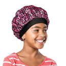 Red By Kiss Kids Satin Bonnet With Wide Band